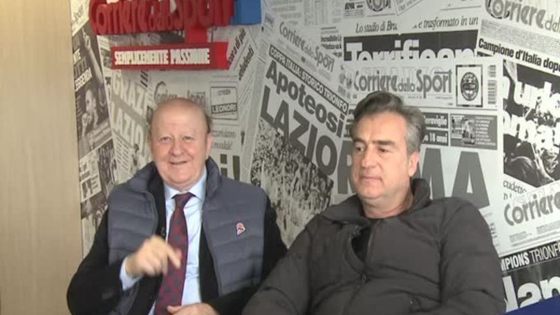 Massimo Boldi: «Milan ceduto? Non serve a molto». Max Tortora fa Sordi: «Pallotta, rinnova il contratto di Totti»