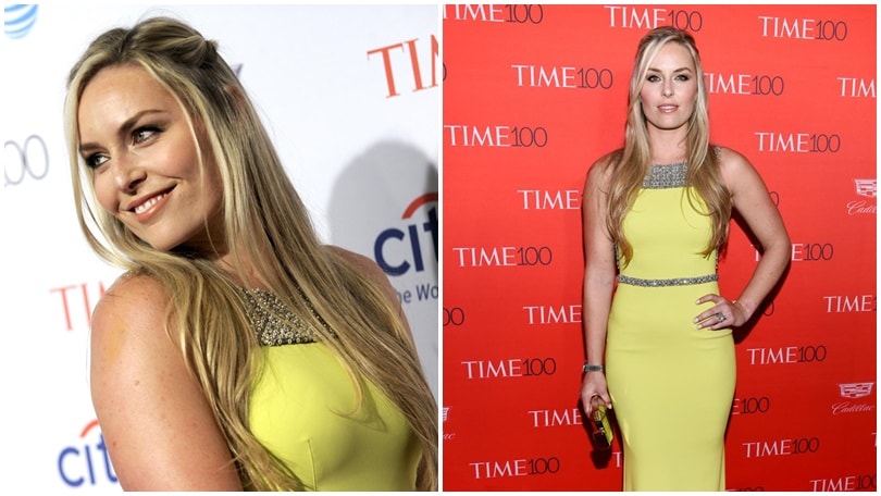 Lindsey Vonn incanta al Gala del Time