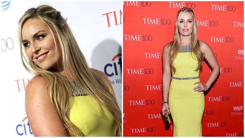 Lindsey Vonn incanta al Gala del Time