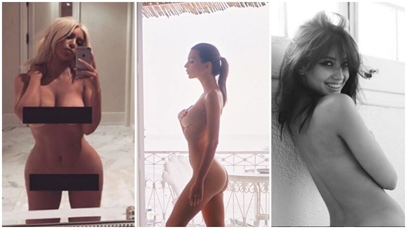 Kim Kardashian e le altre, il selfie è senza veli
