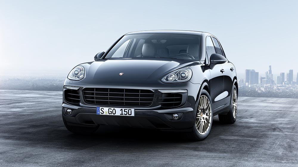 Porsche Cayenne Platinum Edition, lusso di serie