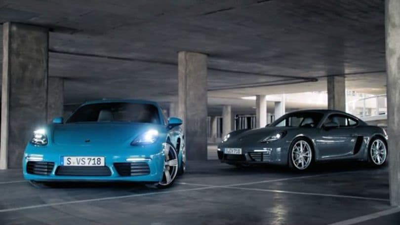 Porsche, ecco la nuova 718 Cayman