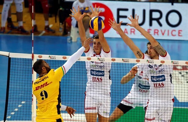 Volley: Superlega, Ngapeth è l'MVP delle semifinali Play Off