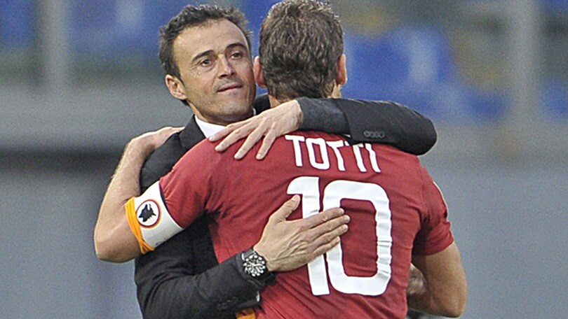 Roma, Luis Enrique: «Totti al Barcellona? Solo se costa poco»