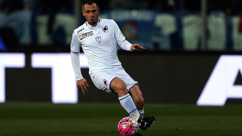 Serie A Sampdoria, Cassano ok: pronto per il Palermo