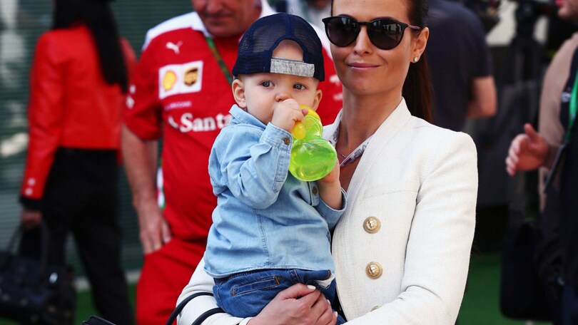 Minttu, Robin, Kimi. Che bella la famiglia Raikkonen!