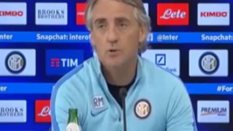 Mancini: "Banega all'Inter? Non è nostro.."