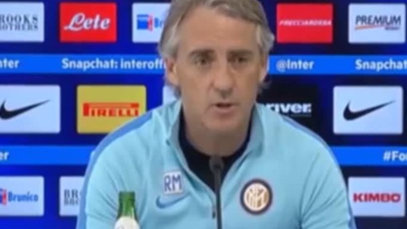 Mancini: "Proviamoci fino alla fine"
