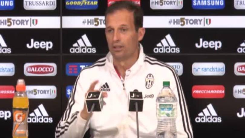 Allegri svela metà dei giocatori titolari