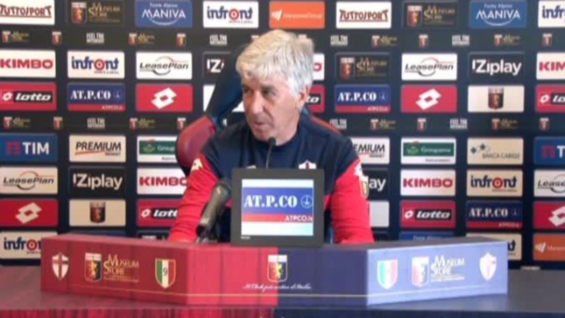 Gasperini: "Ottenuti tutti i risultati"