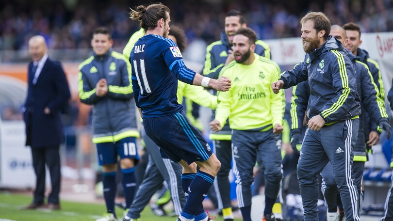 Liga, Gareth Bale trascina il Real Madrid in vetta