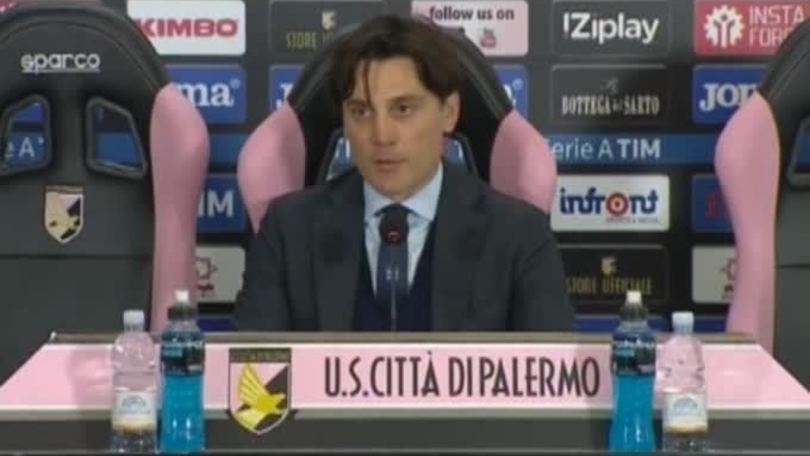 Montella: "Lo svantaggio ha cambiato il match"