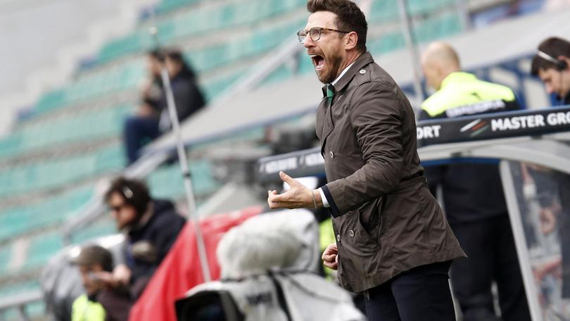 Serie A Sassuolo, Di Francesco: «Adesso restiamo davanti al Milan»