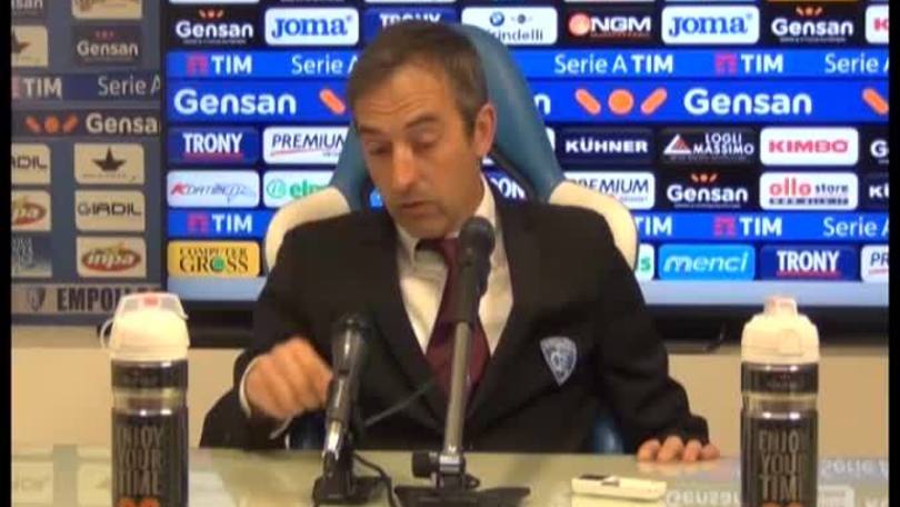 Giampaolo: "Disputata una buona partita"
