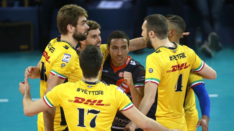 DHL Modena vince gara 1 di finale. 3-0 alla Sir Safety Perugia