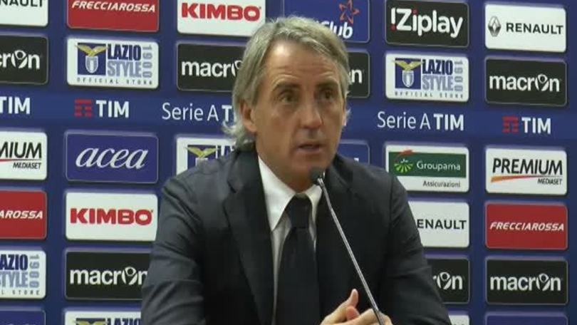 Mancini:"Abbiamo sbagliato atteggiamento"