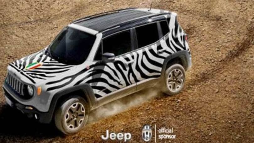 La Jeep Renegade festeggia lo scudetto della Juventus