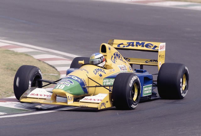 Formula 1, all'asta la Benetton del primo podio di Schumacher