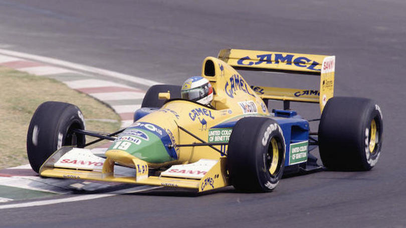 Formula 1, all'asta la Benetton del primo podio di Schumacher