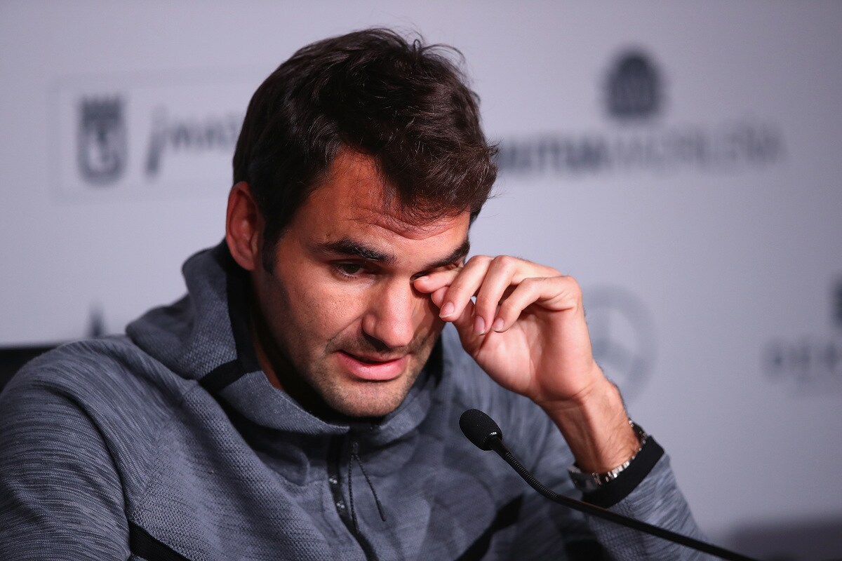 Tennis, Federer salta Madrid: «Spero di essere a Roma»