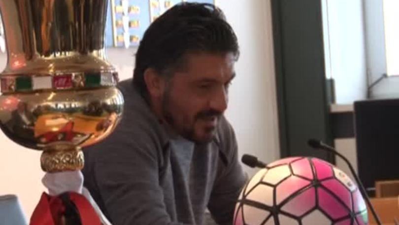 Gattuso: "Totti? Felice se rinnovasse"