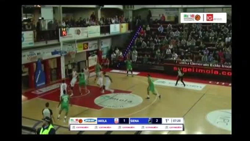 Gara 1 Andrea Costa Imola - Mens Sana Basket 1871 Siena