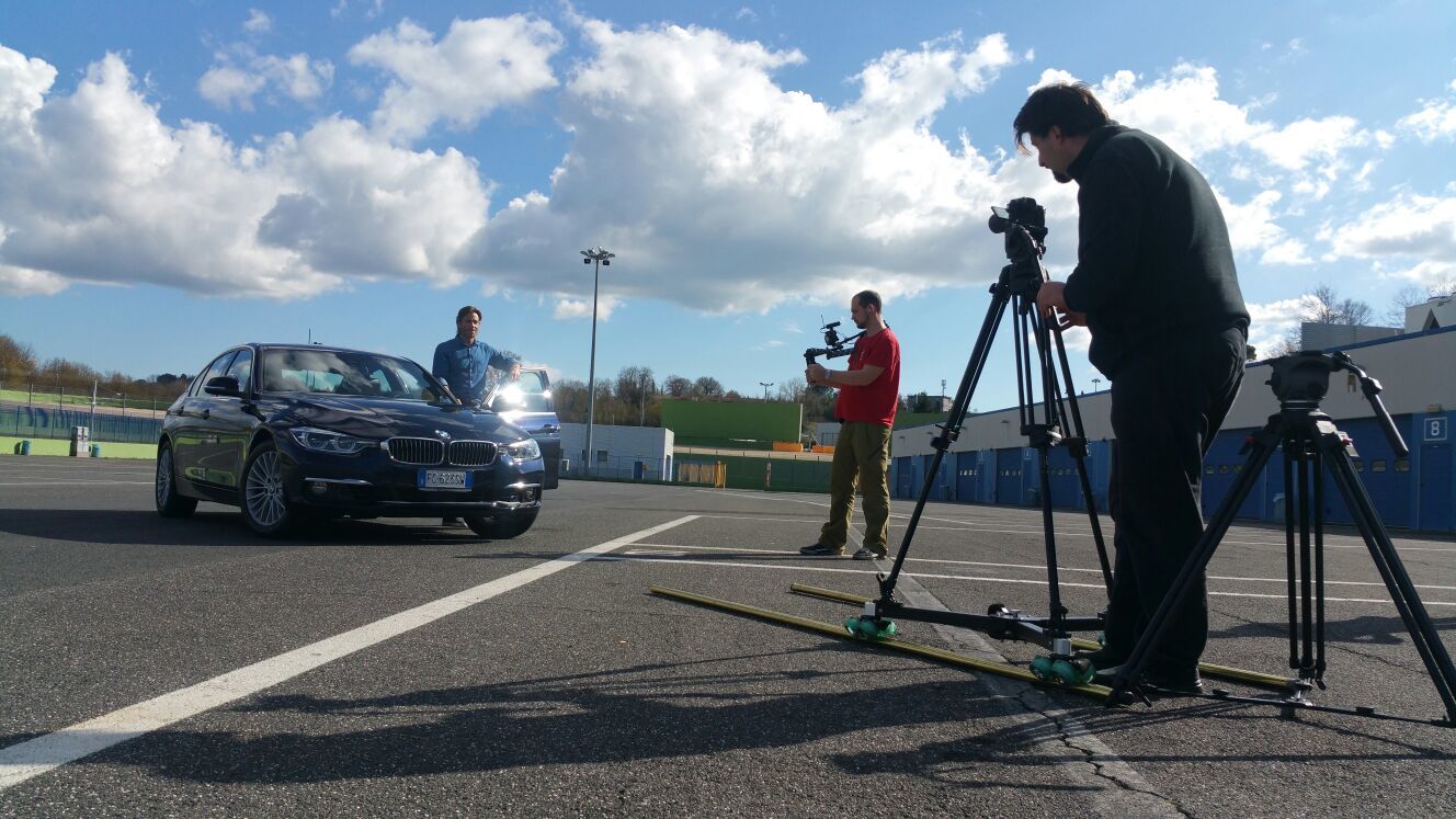 Jimmy and Cars, Ghione scende in pista con il Corsport