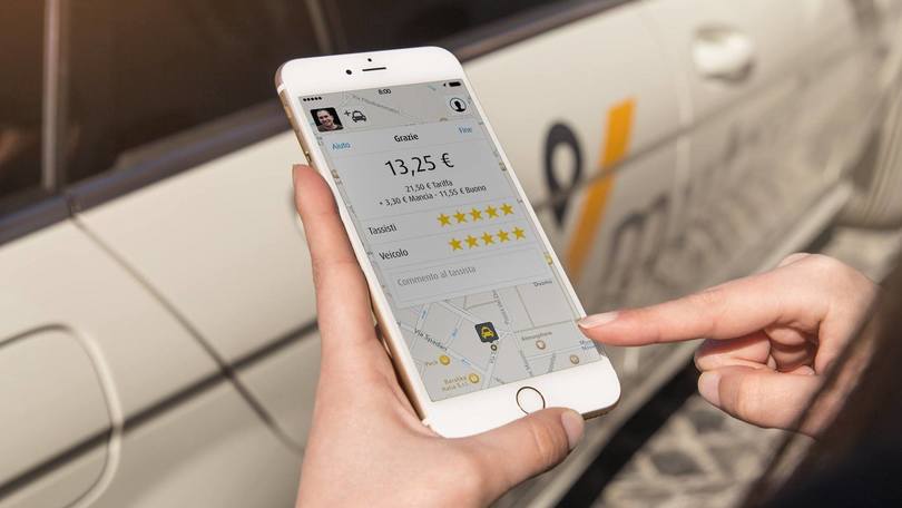 MyTaxi arriva a Roma, la corsa si prenota con lo smartphone