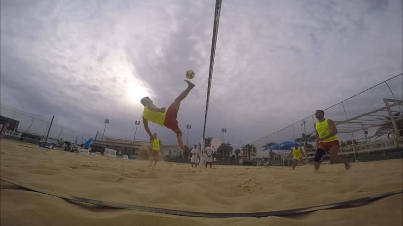 Il FootVolley a Roma con Aldair