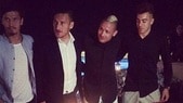 C'è la Roma in centro: festa a sorpresa a Nainggolan