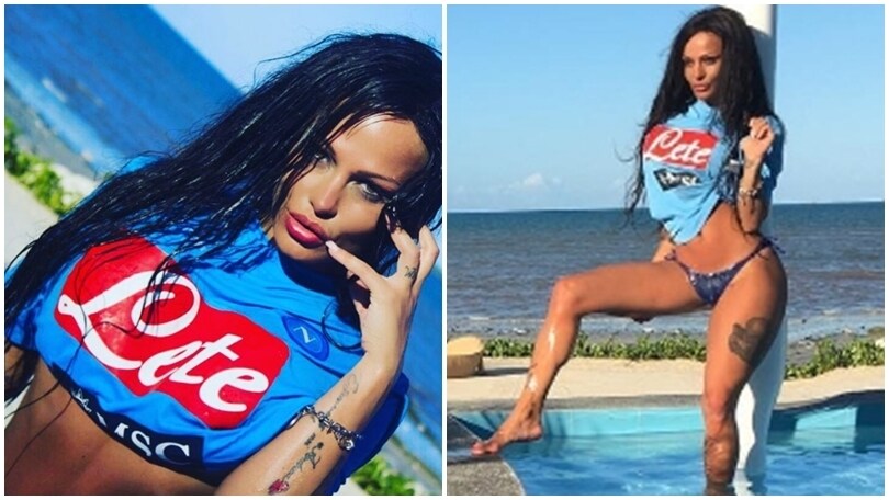 Pam Outsider hot: la tifosa del Napoli è esplosiva