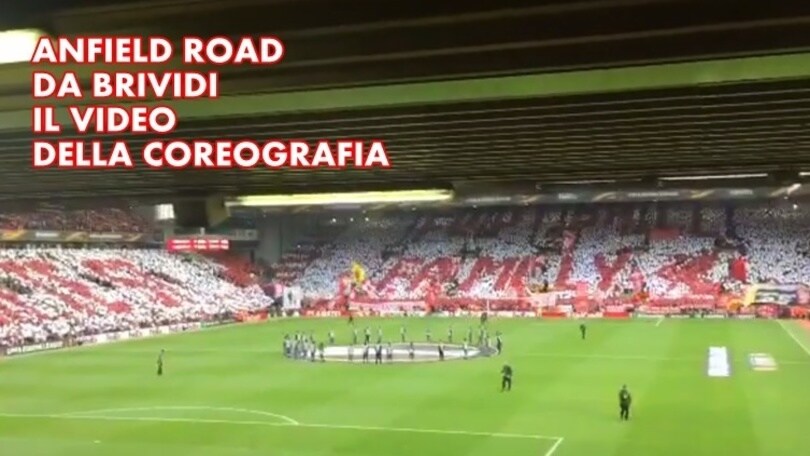 Liverpool ricorda Hillsborough: l'inno è da brividi