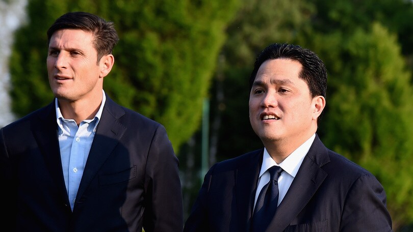 Inter, allenamento sotto gli occhi di Thohir e Zanetti