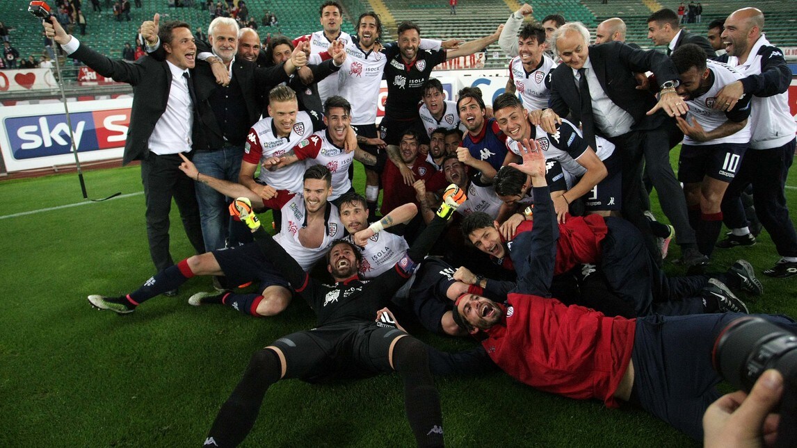 Cagliari in serie A: che festa al San Nicola