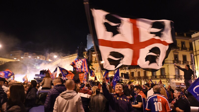 Serie A, il Cagliari è la nona squadra più amata d'Italia