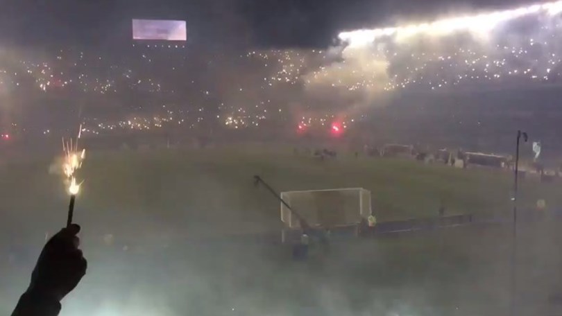 Spettacolo River Plate: il Monumental si illumina così