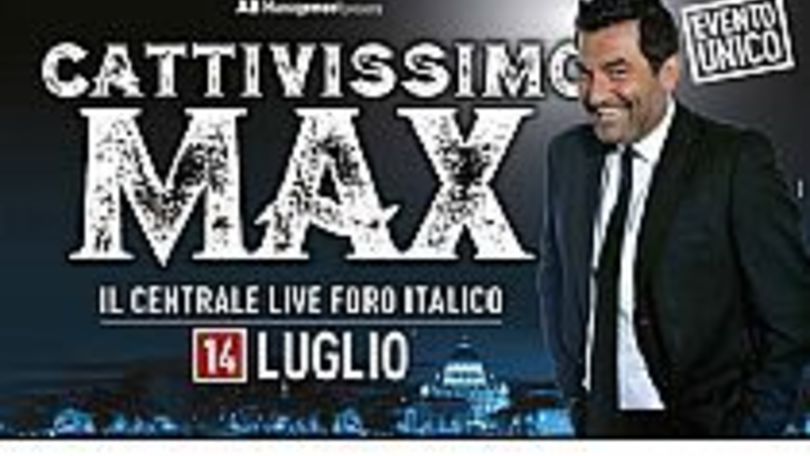 Questa estate Max Giusti al Foro Italico