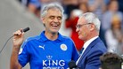 Leicester, King Power Stadium da brividi con Bocelli