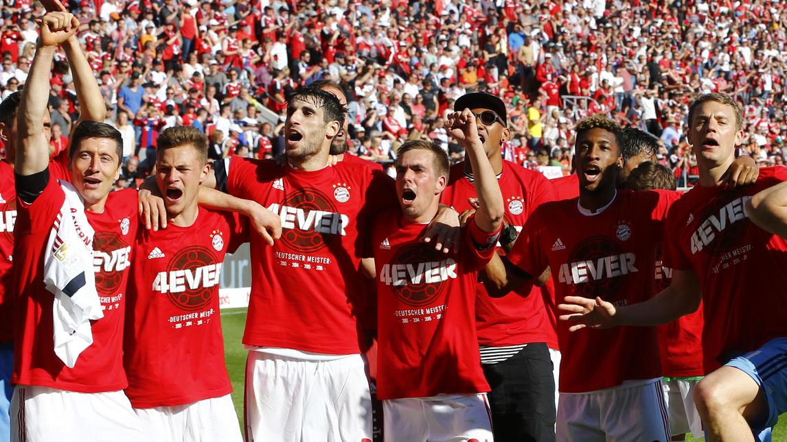 Bundesliga, Bayern Monaco quattro volte campione 