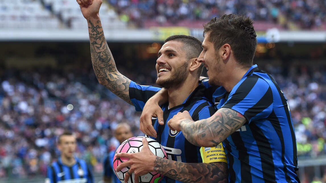 Serie A, Inter-Empoli 2-1: con Icardi e Perisic quarto posto blindato 