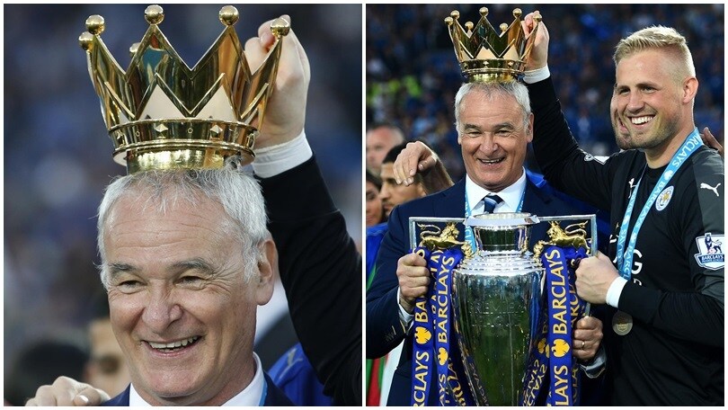 Leicester, King Claudio Ranieri incoronato
