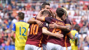 Roma-Chievo 3-0, dominio giallorosso