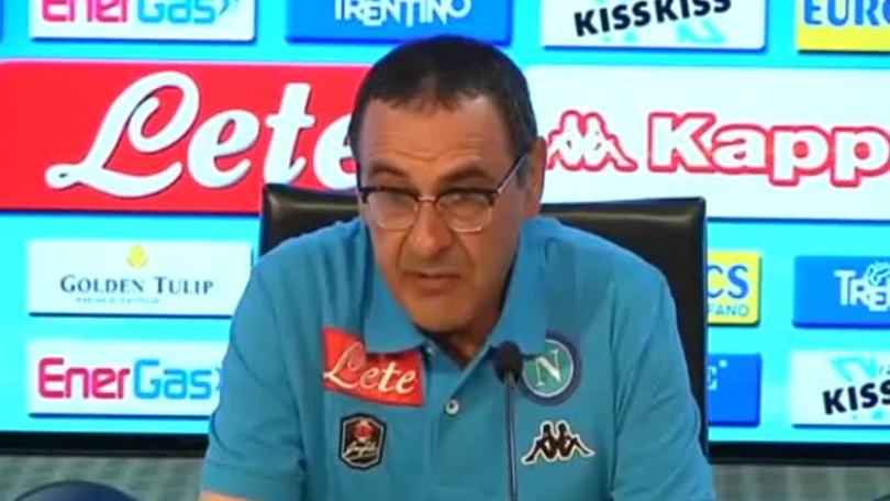 Sarri: “Abbiamo fatto un ottimo campionato”