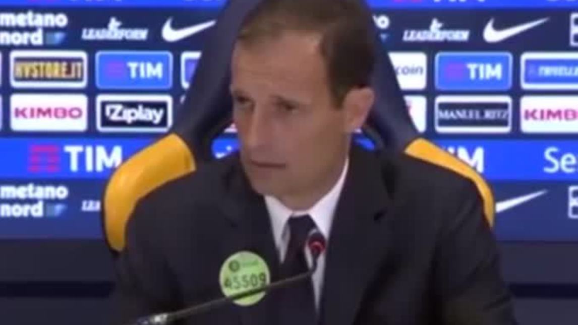 Allegri: "Infortunati? Forse Morata recupera per la finale"
