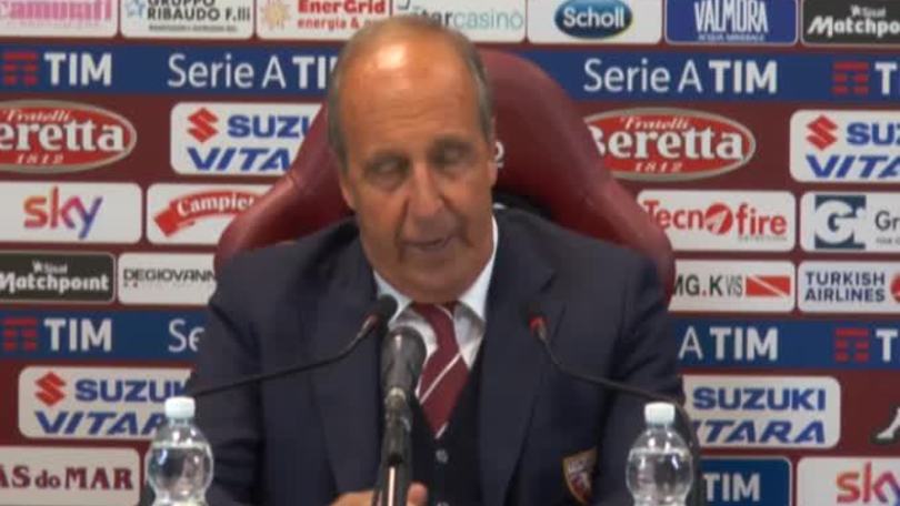 Ventura: "Primo tempo non giocato da noi"