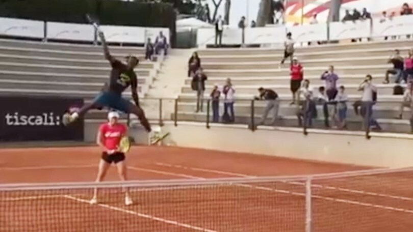 Spettacolo Monfils: salta la Gavrilova e fa smash