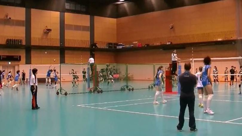 Volley: La nazionale femminile si è allenata insieme al Giappone