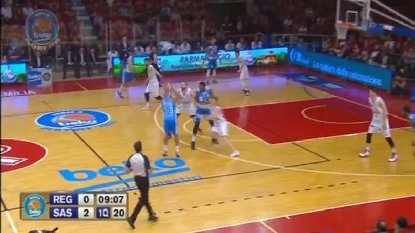 Grissin Bon Reggio Emilia - Banco di Sardegna Sassari Gara2