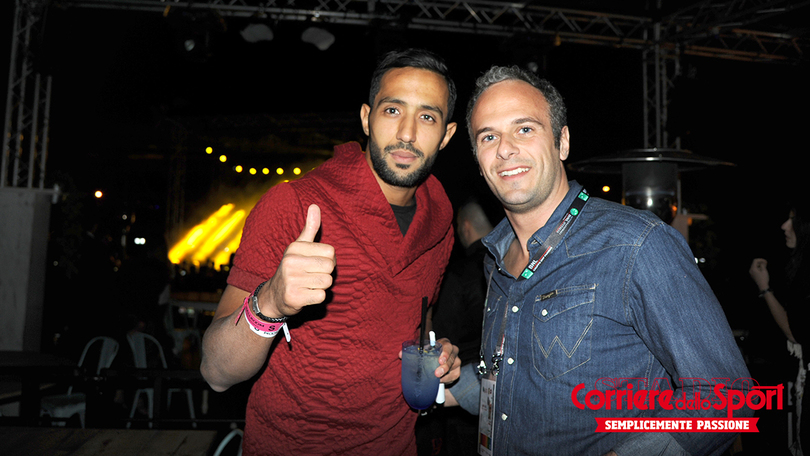 Internazionali, ballroom a tutto rap. C'è anche Benatia
