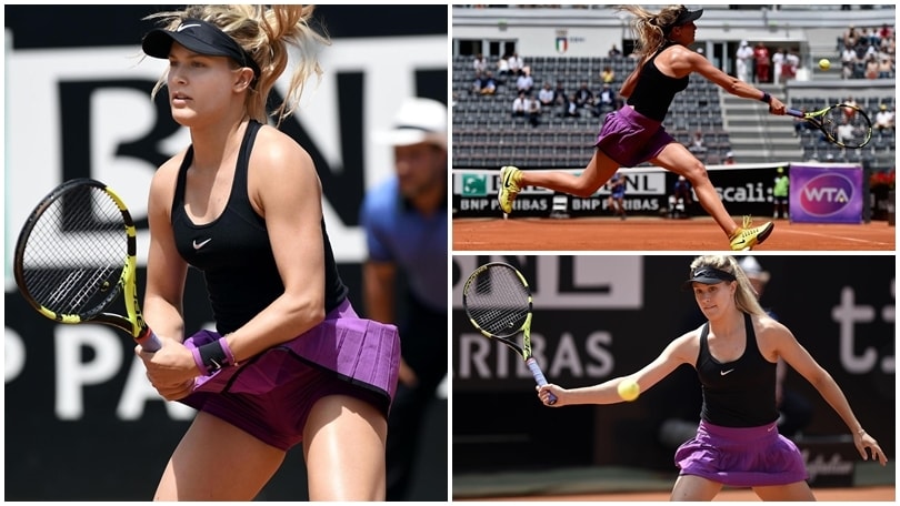 Eugenie Bouchard vince e incanta agli Internazionali